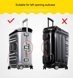 Rimless Transparent Waterproof PVC Trolley Suitcase Cover Dustproof Protective Cover, 20 Inch, 22 Inch, 24 Inch, 26 Inch, 28 Inch, 30 Inch