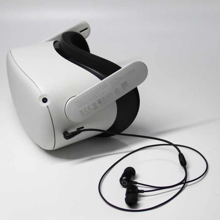 سماعة أذن ألومنيوم 3.5 مم لجهاز Meta Quest 2 VR Glasses Ear-in Headset