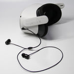 سماعة أذن ألومنيوم 3.5 مم لجهاز Meta Quest 2 VR Glasses Ear-in Headset
