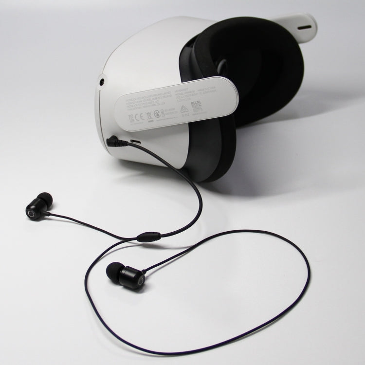 سماعة أذن ألومنيوم 3.5 مم لجهاز Meta Quest 2 VR Glasses Ear-in Headset