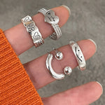 Happy Smile Face Love Wear Combination Ring, J3357, J3520, J2818, J3381, J3456, J1991, J3626, J3610, J3532, J3522, J3427, J3329, J2907, J2942, J3017, J3286, J3284, J2002, J2064