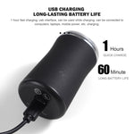 ماكينة حلاقة كهربائية قابلة للشحن عبر USB بحجم الجيب، قابلة للغسل، للسفر، للرجال، جيب أسود، جيب أخضر