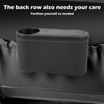 Car Seat Water Cup Holder Umbrella Storage Box Trash Can, Plastic, Black Leather, Brown Leather, Beige Leather
