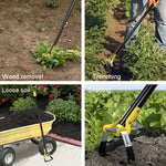 أدوات حديقة مجرفة إزالة الأعشاب بحلقة MYL-10، 3 أقسام 1.2م، 4 أقسام 1.6م، 5 أقسام 2.0م، 6 أقسام 2.4م