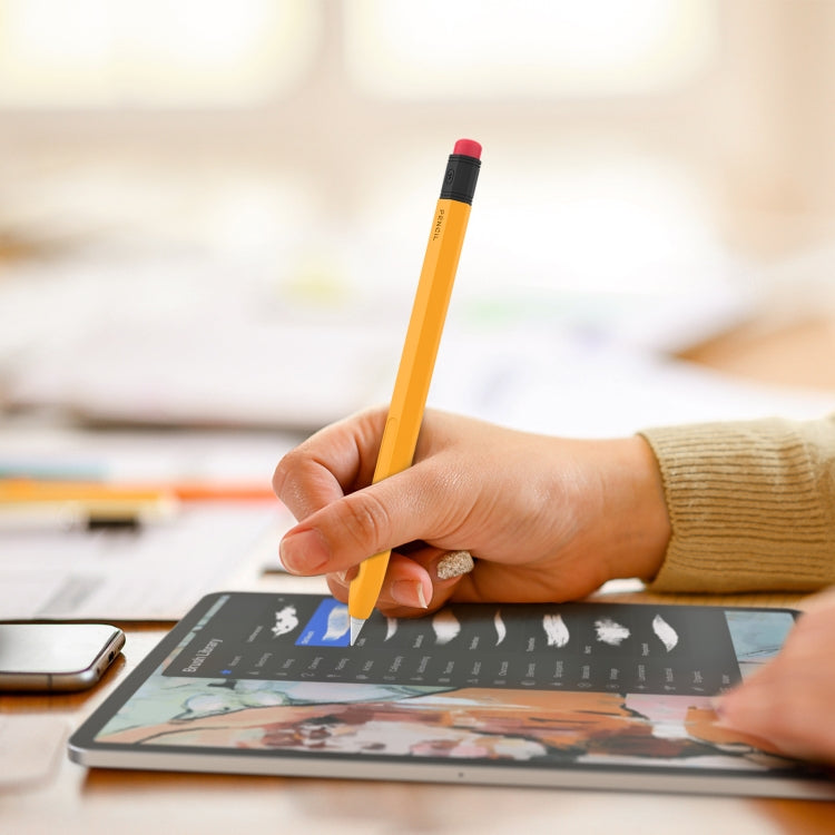 غطاء حماية سيليكون مقاوم للانزلاق والسقوط لحافظة قلم سعوي AhaStyle PT180-2، لقلم Apple Pencil 1، لقلم Apple Pencil 2