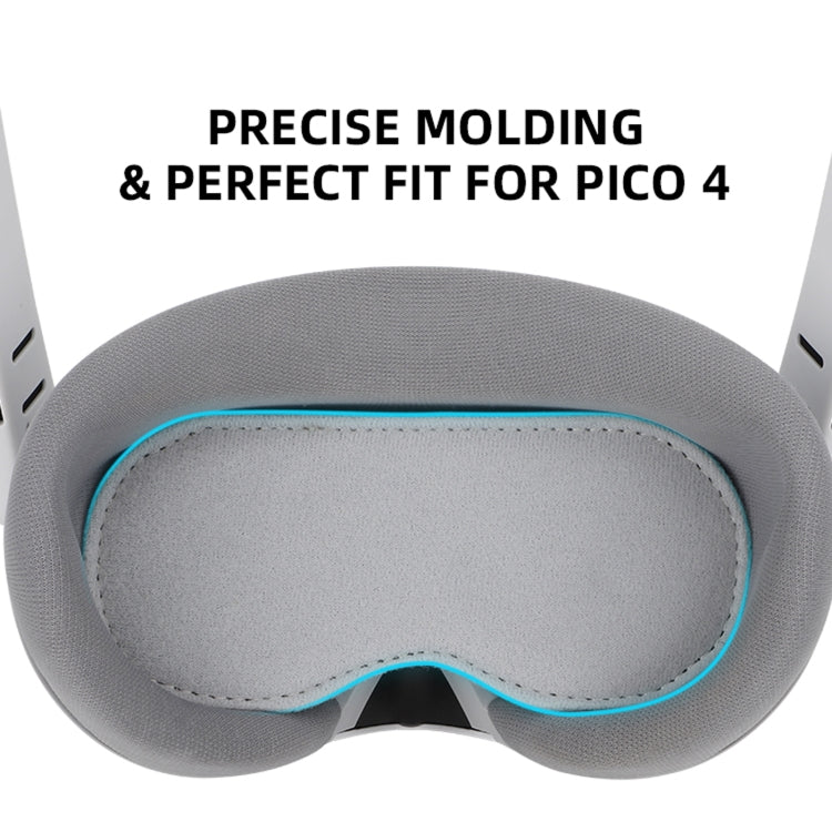 لوح إسفنجي مقاوم للغبار لحماية عدسة نظارات الواقع الافتراضي PICO 4 Hifylux PC-ZF17، PC-ZF17 رمادي فاتح