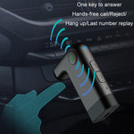 S-18 Car Mini AUX Audio Adapter Wireless Bluetooth 5.0 Receiver, S-18