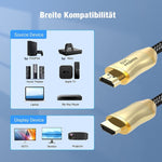 كابل HDMI 2.1 إصدار 8K 60 هرتز لجهاز PS4، كابل جهاز عرض، لابتوب، جهاز استقبال، HD803 1م، HD803 1.5م، HD803 2م، HD803 3م، HD803 5م، HD803 10م، HD803 15م