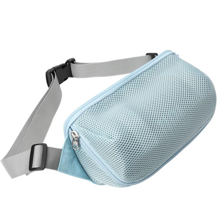 حقيبة رسول سماعة بلوتوث عالمية، حقيبة صدر، حقيبة يد لسلسلة JBL Flip / UE BOOM 3 / Beats Pill وغيرها، أزرق، أسود