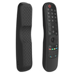 غطاء سيليكون لجهاز تحكم عن بعد لتلفزيون LG AN-MR21GC / AN-MR21N / AN-MR21GA، GS0020 أسود، GS0020 أبيض، GS0020 أزرق مضيء، GS0020 أخضر مضيء