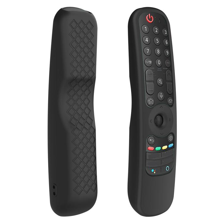 غطاء سيليكون لجهاز تحكم عن بعد لتلفزيون LG AN-MR21GC / AN-MR21N / AN-MR21GA، GS0020 أسود، GS0020 أبيض، GS0020 أزرق مضيء، GS0020 أخضر مضيء