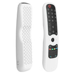 غطاء سيليكون لجهاز تحكم عن بعد لتلفزيون LG AN-MR21GC / AN-MR21N / AN-MR21GA، GS0020 أسود، GS0020 أبيض، GS0020 أزرق مضيء، GS0020 أخضر مضيء