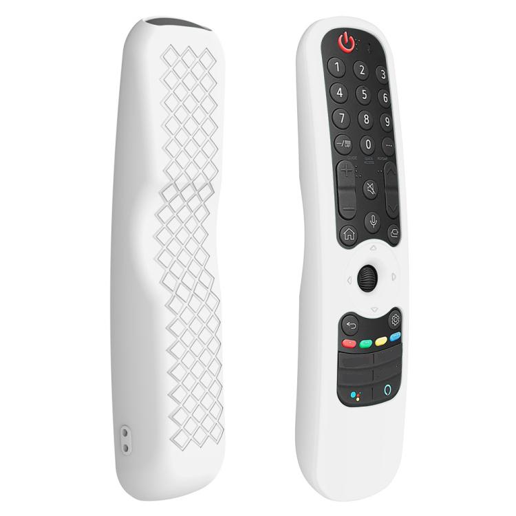 غطاء سيليكون لجهاز تحكم عن بعد لتلفزيون LG AN-MR21GC / AN-MR21N / AN-MR21GA، GS0020 أسود، GS0020 أبيض، GS0020 أزرق مضيء، GS0020 أخضر مضيء