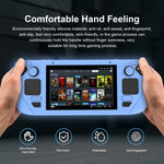 غطاء واقي ناعم من السيليكون لجهاز تحكم ألعاب Steam Deck مع 4 أغطية أزرار، SD001 (أسود)، SD001 (أحمر)، SD001 (أزرق مضيء)، SD001 (أخضر مضيء)