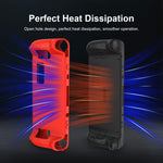 غطاء واقي ناعم من السيليكون لجهاز تحكم ألعاب Steam Deck مع 4 أغطية أزرار، SD001 (أسود)، SD001 (أحمر)، SD001 (أزرق مضيء)، SD001 (أخضر مضيء)