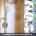 منقي مياه للحمام منزلي WHEELTON WHT-303، فلتر دش للحمام، WHT-303