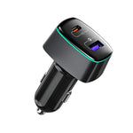 شاحن سيارة 2 في 1 بقوة 100 واط لجهاز DJI Mavic 3/Mini 2 RCSTQ، لجهاز DJI Mavic 3/Mini 2