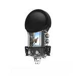 غطاء واقي من السيليكون لجهاز Insta360 X3 يجب استخدامه مع غطاء مقاوم للماء، غطاء عدسة
