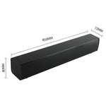 مكبر صوت مكتبي BT809S للألعاب بتقنية البلوتوث مع إضاءة محيطية ذكية، قابس USB للكمبيوتر