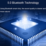 مكبر صوت مكتبي BT809S للألعاب بتقنية البلوتوث مع إضاءة محيطية ذكية، قابس USB للكمبيوتر