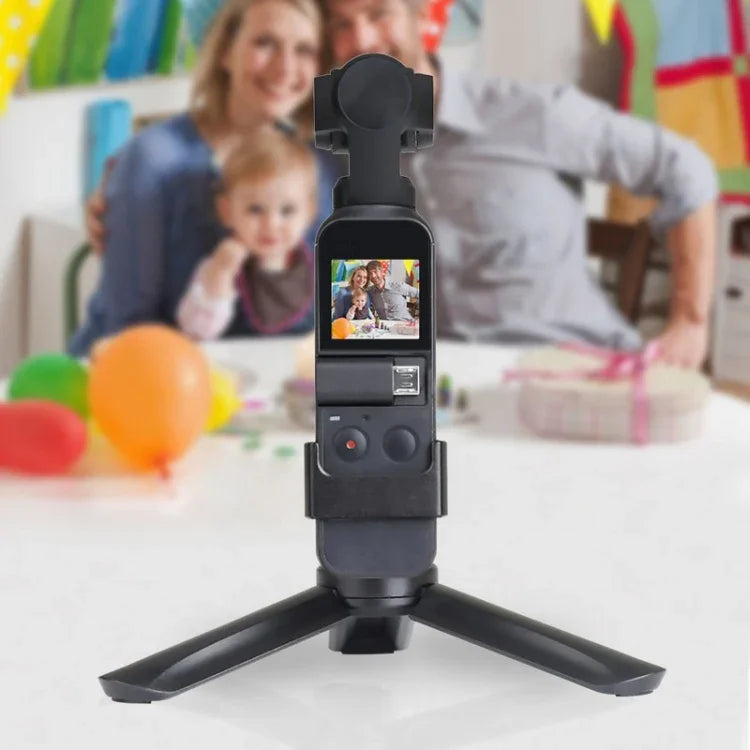 RCGEEK لحامل ثلاثي القوائم صغير عالمي لكاميرا DJI OSMO Pocket 2، 1196500 (أسود)