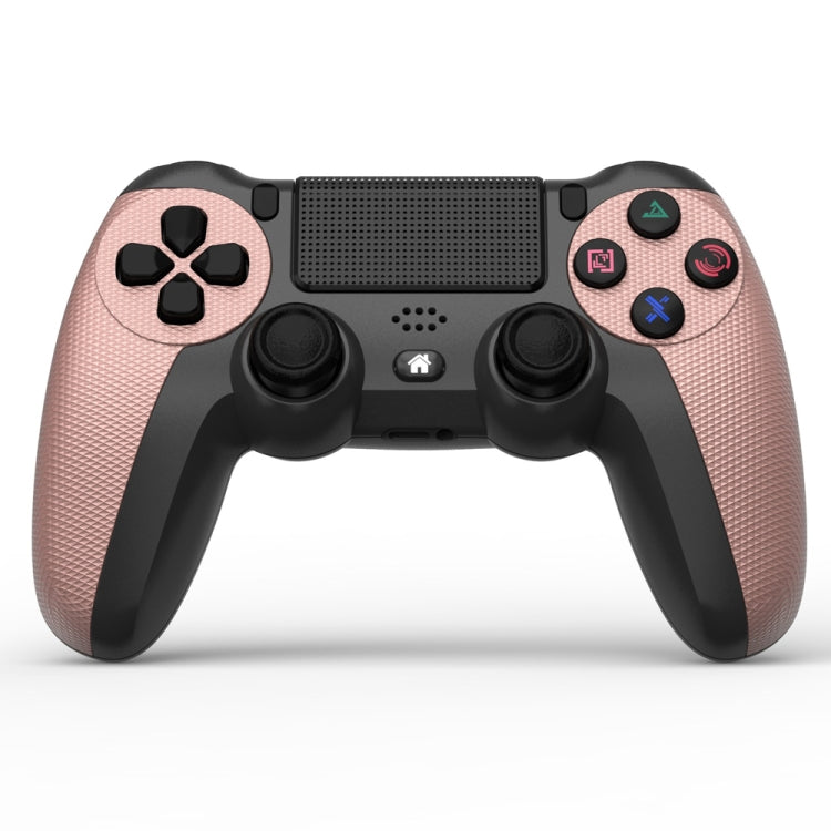 وحدة تحكم لعبة لاسلكية بلوتوث 4.0 لجهاز PS4 مع شريط إضاءة KM048، KM048 (برتقالي حيوي)، KM048 (وردي وردي)، KM048 (أصفر ليموني)، KM048 (أزرق جبلي)، KM048 (رمادي قتالي)، KM048 (فضي أنيق)، KM048 (أبيض أنيق)، KM048 (أخضر نعناعي)