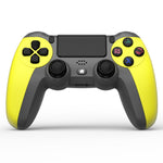 وحدة تحكم لعبة لاسلكية بلوتوث 4.0 لجهاز PS4 مع شريط إضاءة KM048، KM048 (برتقالي حيوي)، KM048 (وردي وردي)، KM048 (أصفر ليموني)، KM048 (أزرق جبلي)، KM048 (رمادي قتالي)، KM048 (فضي أنيق)، KM048 (أبيض أنيق)، KM048 (أخضر نعناعي)