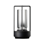 Vintage All Aluminum Cross Table Lamp Hotel Portable Outdoor Camping Touch Night Light, 2000mAh (Bronze), 2600mAh (Bronze), 2000mAh (Silver), 2600mAh (Silver), 2000mAh (Matte Black), 2600mAh (Matte Black)