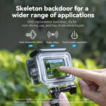 غطاء مقاوم للماء من TELESIN لحافظة كاملة لمشهد الغوص تحت الماء مضاد للضباب لكاميرات GoPro Hero11 Black / HERO10 Black / HERO9 Black، لـ GoPro Hero11 Black / HERO10 Black / HERO9 Black