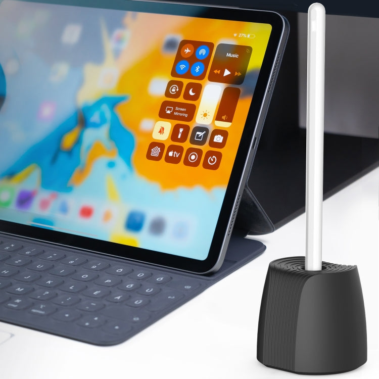 حامل قاعدة سيليكون لقلم اليد AhaStyle PT-LC04 لقلم Apple Pencil 1 / 2