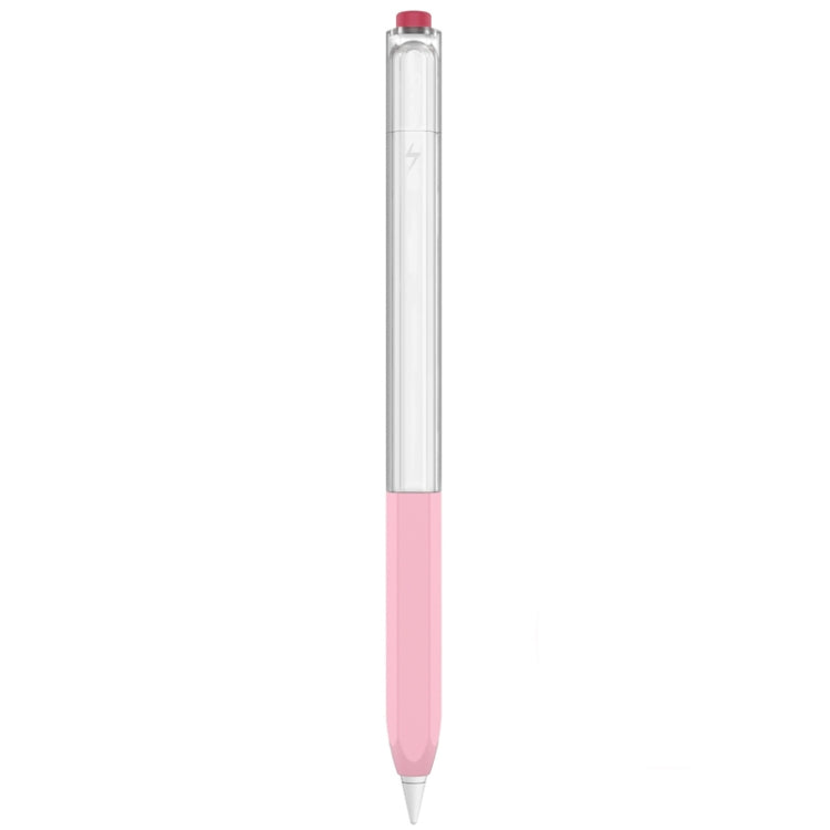 غطاء حماية قلم سيليكون شفاف بأسلوب هلامي AhaStyle PT-LC05 لقلم Apple Pencil 2