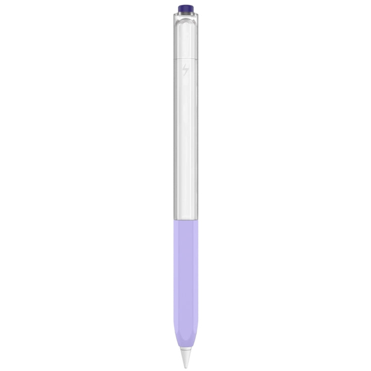غطاء حماية قلم سيليكون شفاف بأسلوب هلامي AhaStyle PT-LC05 لقلم Apple Pencil 2