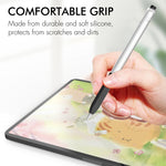 غطاء حماية قلم سيليكون شفاف بأسلوب هلامي AhaStyle PT-LC05 لقلم Apple Pencil 2