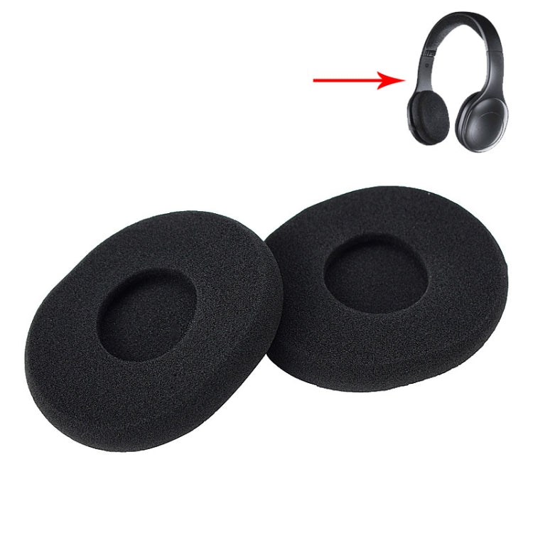 غطاء إسفنجي لسماعات Logitech H800، قطعتان، وسادات أذن، لوجيتك H800
