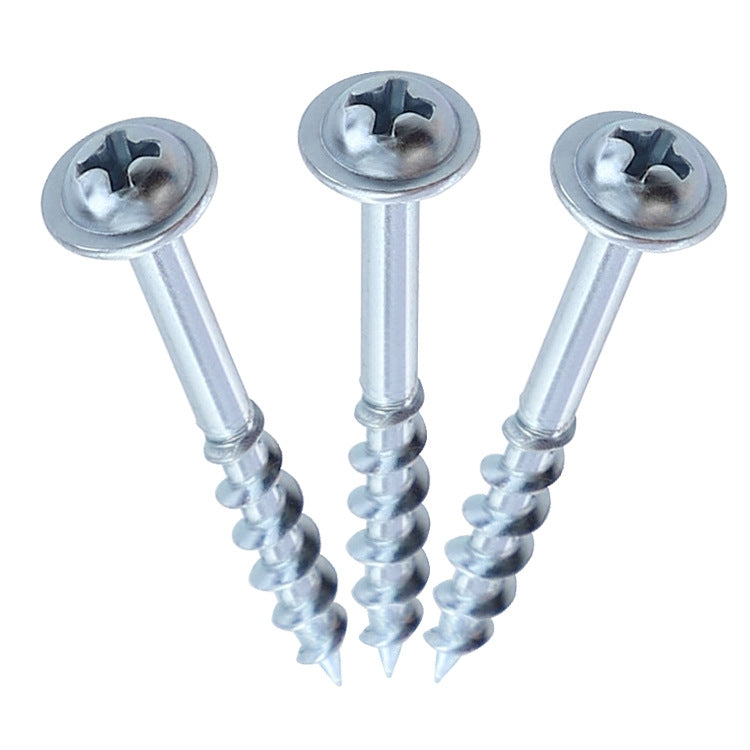 RUITOOL ST4 100 قطعة براغي خشب مائلة بفتحة نصف سن ذاتية التنصت فيليبس، 25مم، 32مم، 38مم، 50مم، 63مم