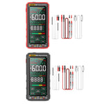 ANENG 683 Smart Touch Screen Automatic Range Rechargeable Multimeter, 683 Red, 683 Black