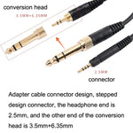 ZS0185 لكابل نابض لسماعات Sennheiser HD598 / HD558 / HD518 / HD595، طول الكابل: 1.4م-3م، ZS0185