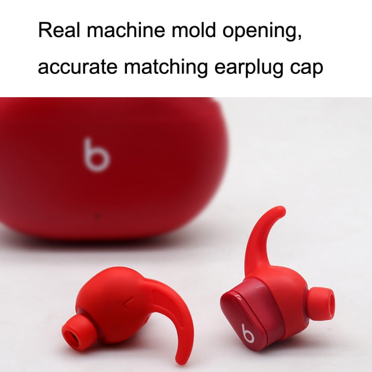 زوجان من أغطية أذن سيليكون غير قابلة للانزلاق لسماعات Beats Studio Buds اللاسلكية