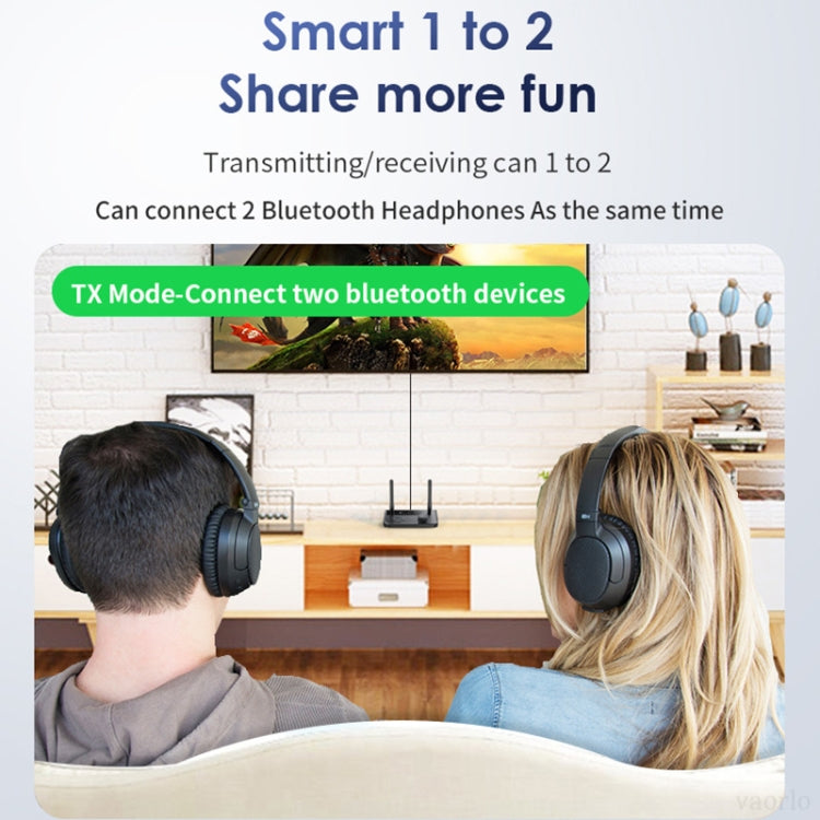 B39 2 In 1 Bluetooth 5.3AUX Music Receiver TV Computer Adapter, B39