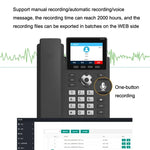 هاتف ذكي بتسجيل وضع مزدوج PSTN+SIP S135، هاتف شبكة VOIP بست طرق، هاتف IP، S135