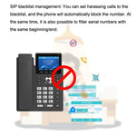 هاتف ذكي بتسجيل وضع مزدوج PSTN+SIP S135، هاتف شبكة VOIP بست طرق، هاتف IP، S135