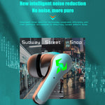 سماعات أذن ألعاب بلوتوث لاسلكية منخفضة الكمون N35 TWS مع إضاءة ملونة، شاشة رقمية، شاشة غير رقمية