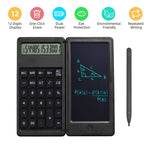 6 inch Learning Business Office Portable Foldable LCD Writing Board Calculator, Basic Model, Function Model
