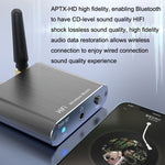 محول بلوتوث 5.2 مع مستقبل صوتي 3.5 مم AUX، كوكسيال، ألياف، APTX HD، D300