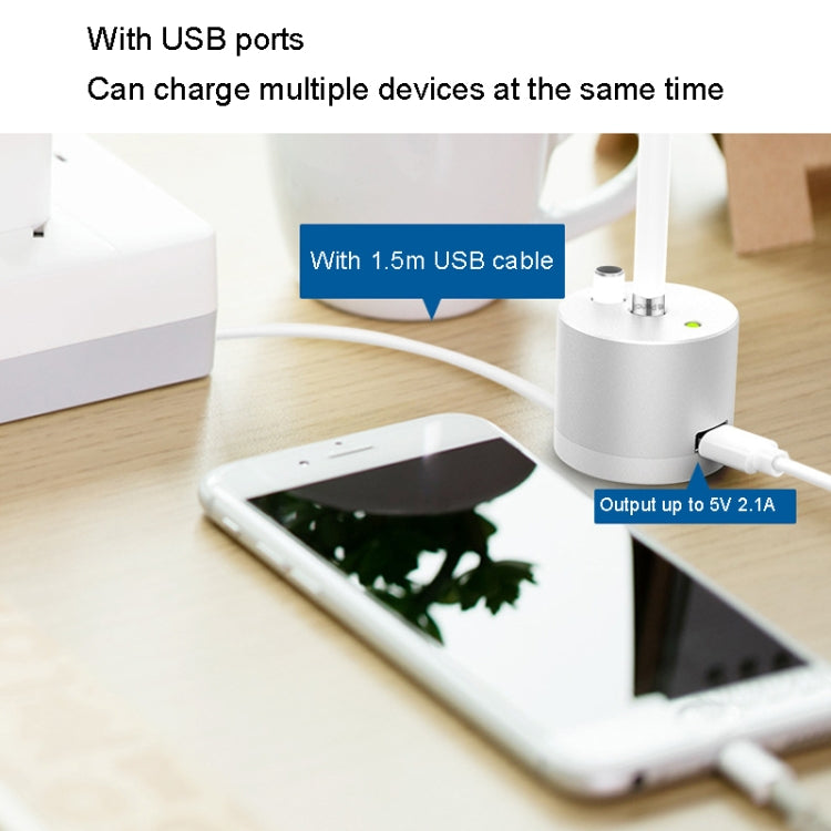 محول شحن USB معدني مع مؤشر LED لقلم Apple Pencil 1، A48 فضي، A48 أسود، A48 ذهبي وردي