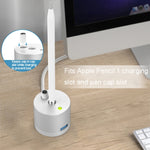 محول شحن USB معدني مع مؤشر LED لقلم Apple Pencil 1، A48 فضي، A48 أسود، A48 ذهبي وردي