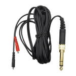 لكابل صوت لسماعات Sennheiser HD25 / HD560 / HD540 / HD480 / HD430 / HD250، ZS0093 الجانب الأيسر طويل والجانب الأيمن قصير، ZS0093 الجانبين متساويان