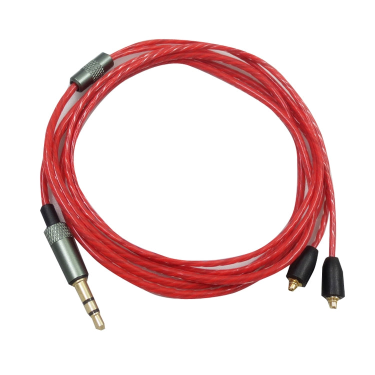 لكابل سماعة Shure MMCX / SE215 / SE425 / SE535 / SE846 / UE900 / Waston، ZS0073 أحمر، ZS0073 أزرق، ZS0073 أسود