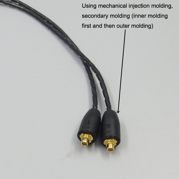 لكابل سماعة Shure MMCX / SE215 / SE425 / SE535 / SE846 / UE900 / Waston، ZS0073 أحمر، ZS0073 أزرق، ZS0073 أسود