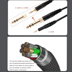 لكابل استبدال كابل صوت سماعة رأس ATH-M50X / M40X / M60X / M70X، ZS0166